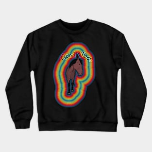 Good Vibe horse 2nd edition Crewneck Sweatshirt